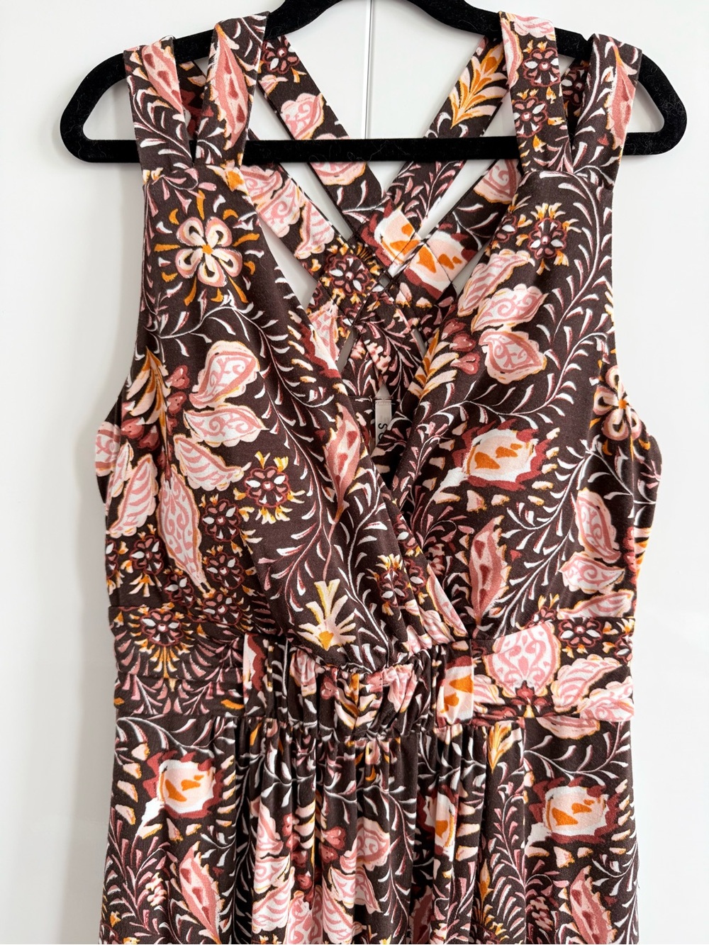 NWOT Soma Soft Jersey Cross Back Strap Bra Dress XS - Picture 3 of 10